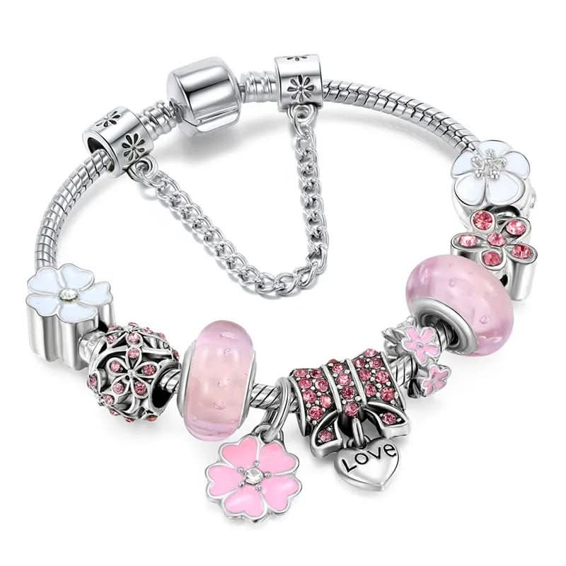 Charm-Armband aus Kupfer, galvanisiert für jeden Anlass