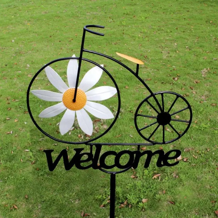 Charmantes Fahrrad Willkommen Windmühle | Karnz