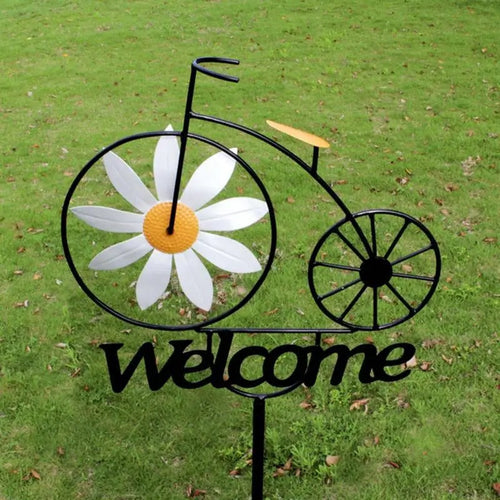 Charmantes Fahrrad Willkommen Windmühle | Karnz