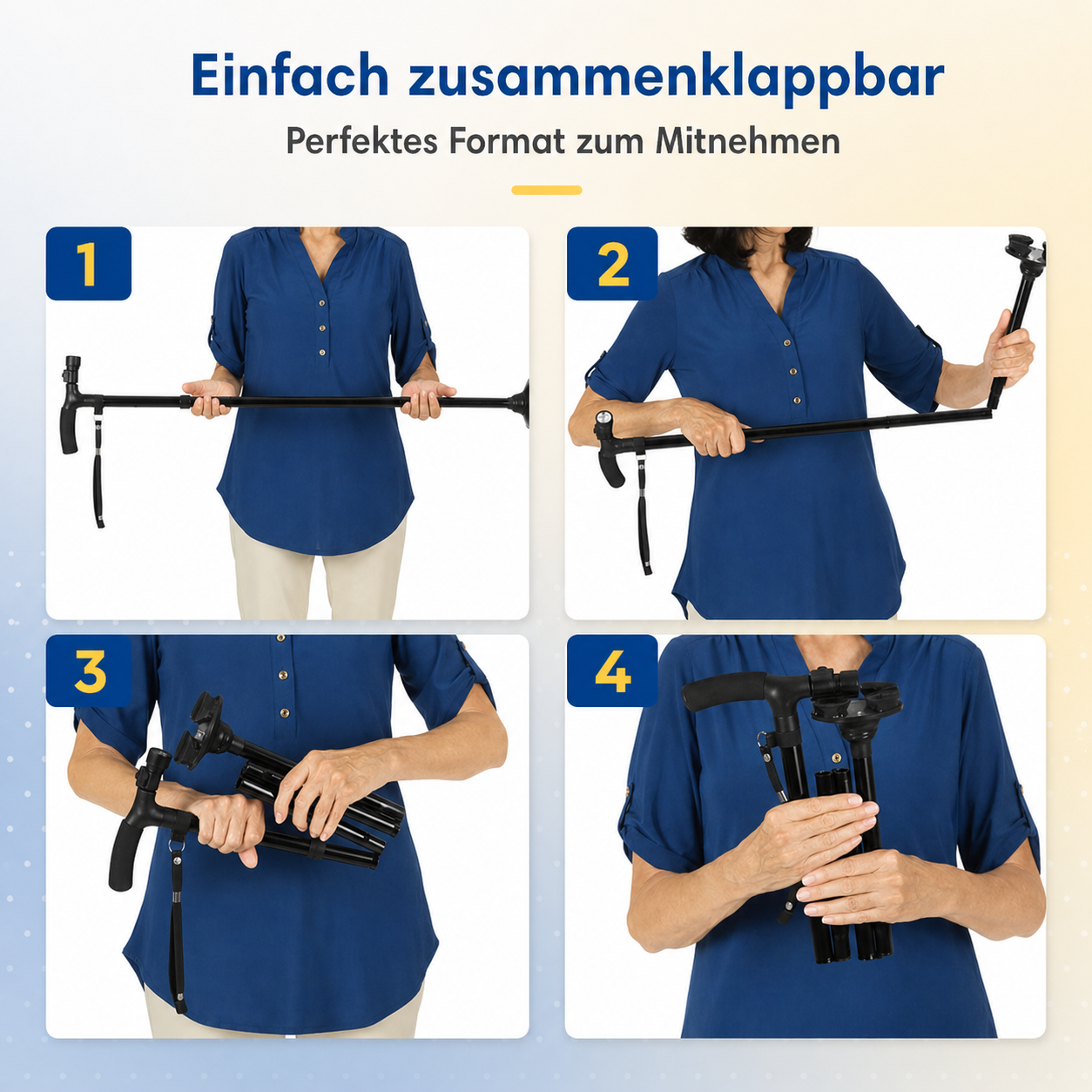 Gehstock höhenverstellbar | Karnz