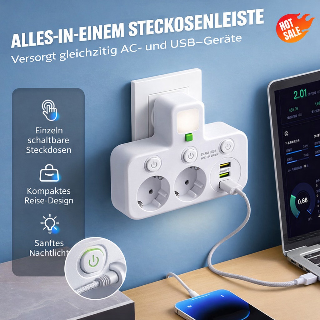 PowerNest — Endlich Ordnung und volle Kontrolle über all Ihre Geräte! | Karnz