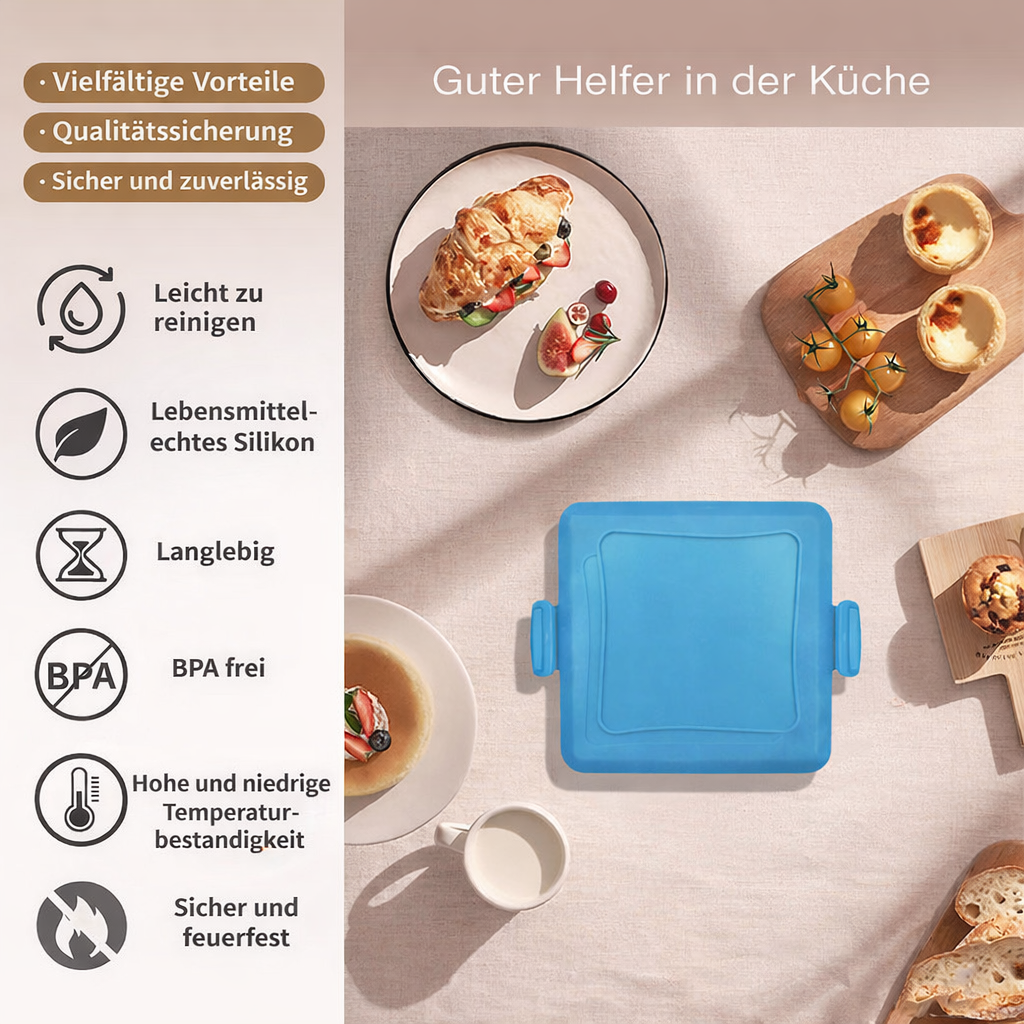 CrunchMate™ Sandwich Maker für Mikrowelle & Ofen | Karnz