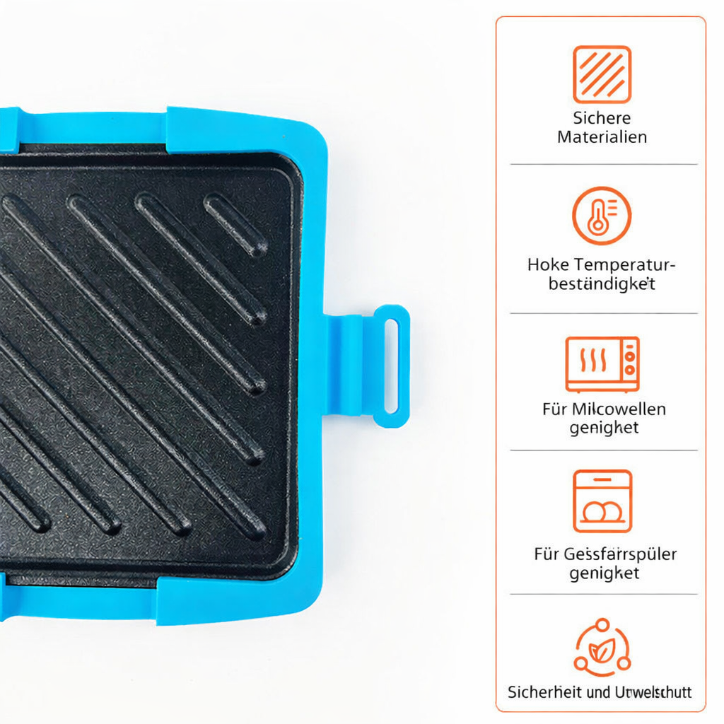 CrunchMate™ Sandwich Maker für Mikrowelle & Ofen | Karnz