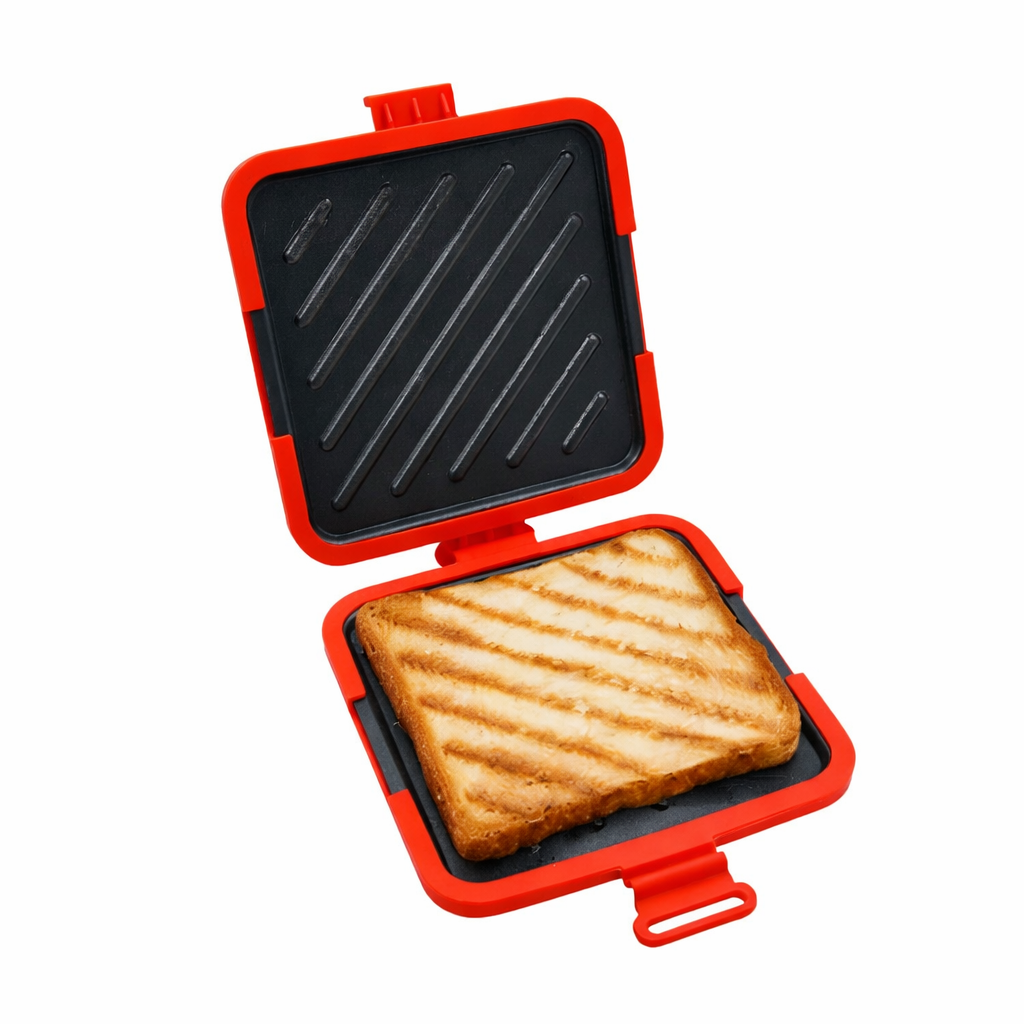 CrunchMate™ Sandwich Maker für Mikrowelle & Ofen | Karnz