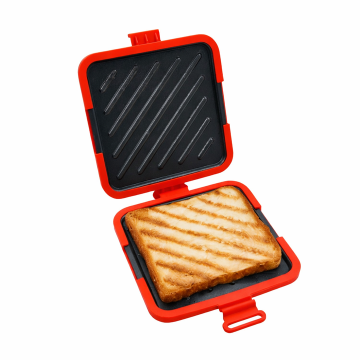 CrunchMate™ Sandwich Maker für Mikrowelle & Ofen | Karnz