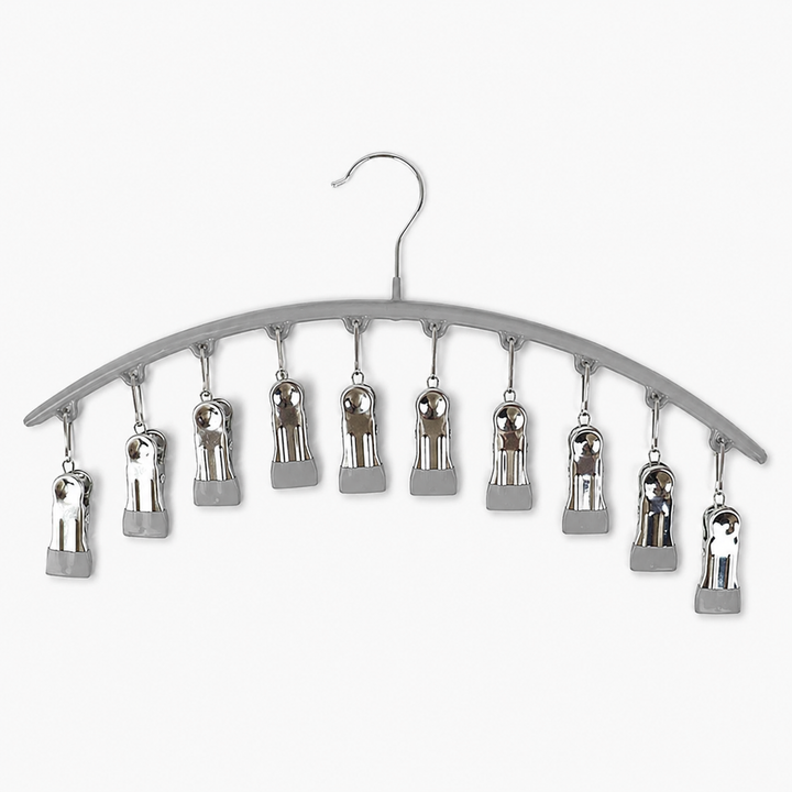 Leggings-Organizer Kleiderbügel mit Gummi-Clips | Karnz