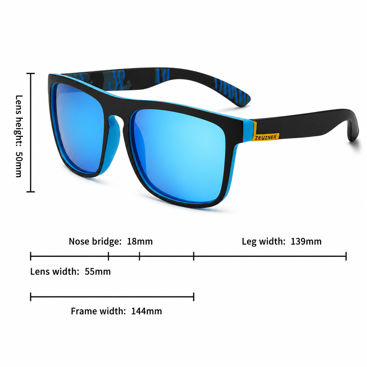 Polarisierte UV400 Sonnenbrille für Outdoor | Karnz