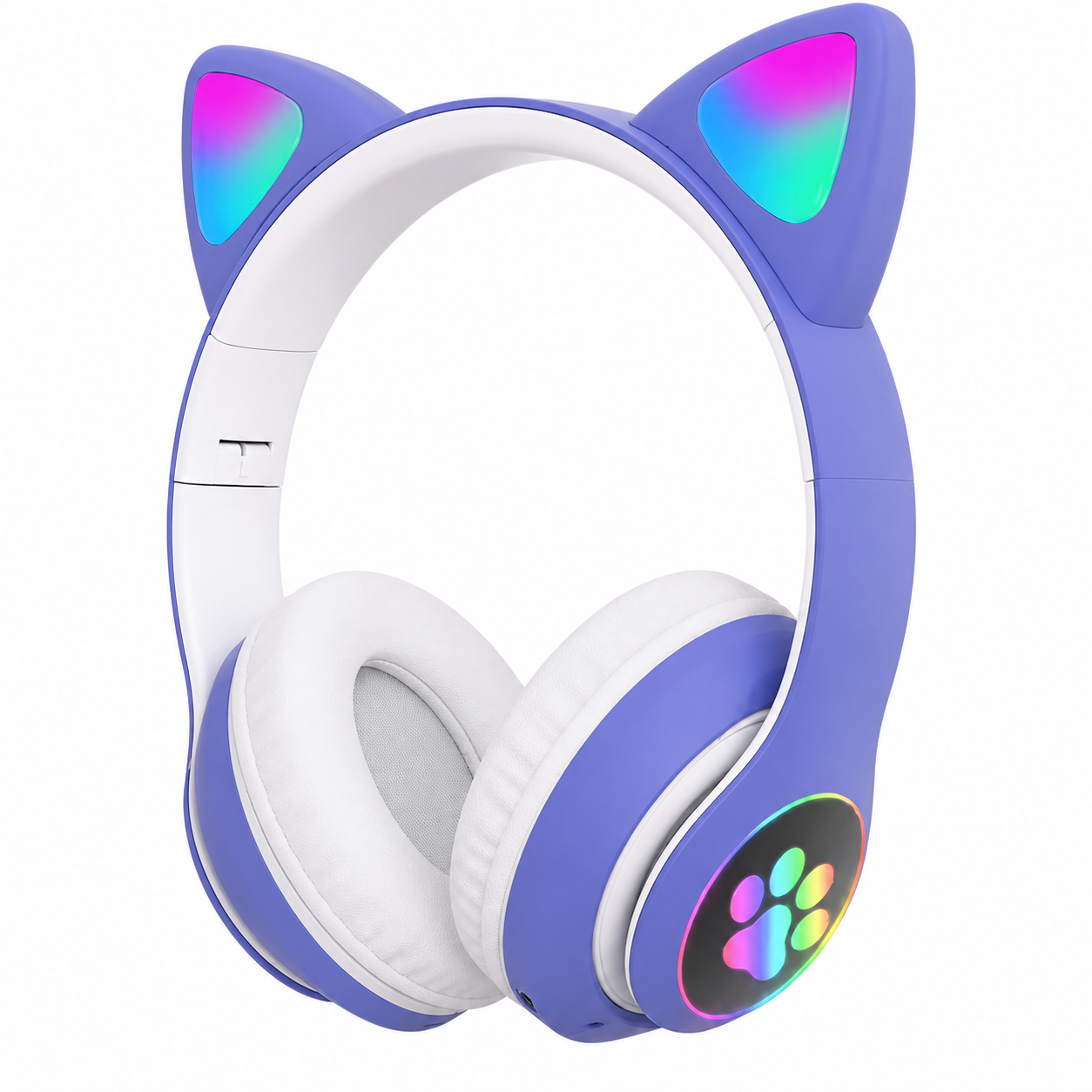 Gaming-Headset Katzenohr LED-Beleuchtung USB 3,5mm | Karnz
