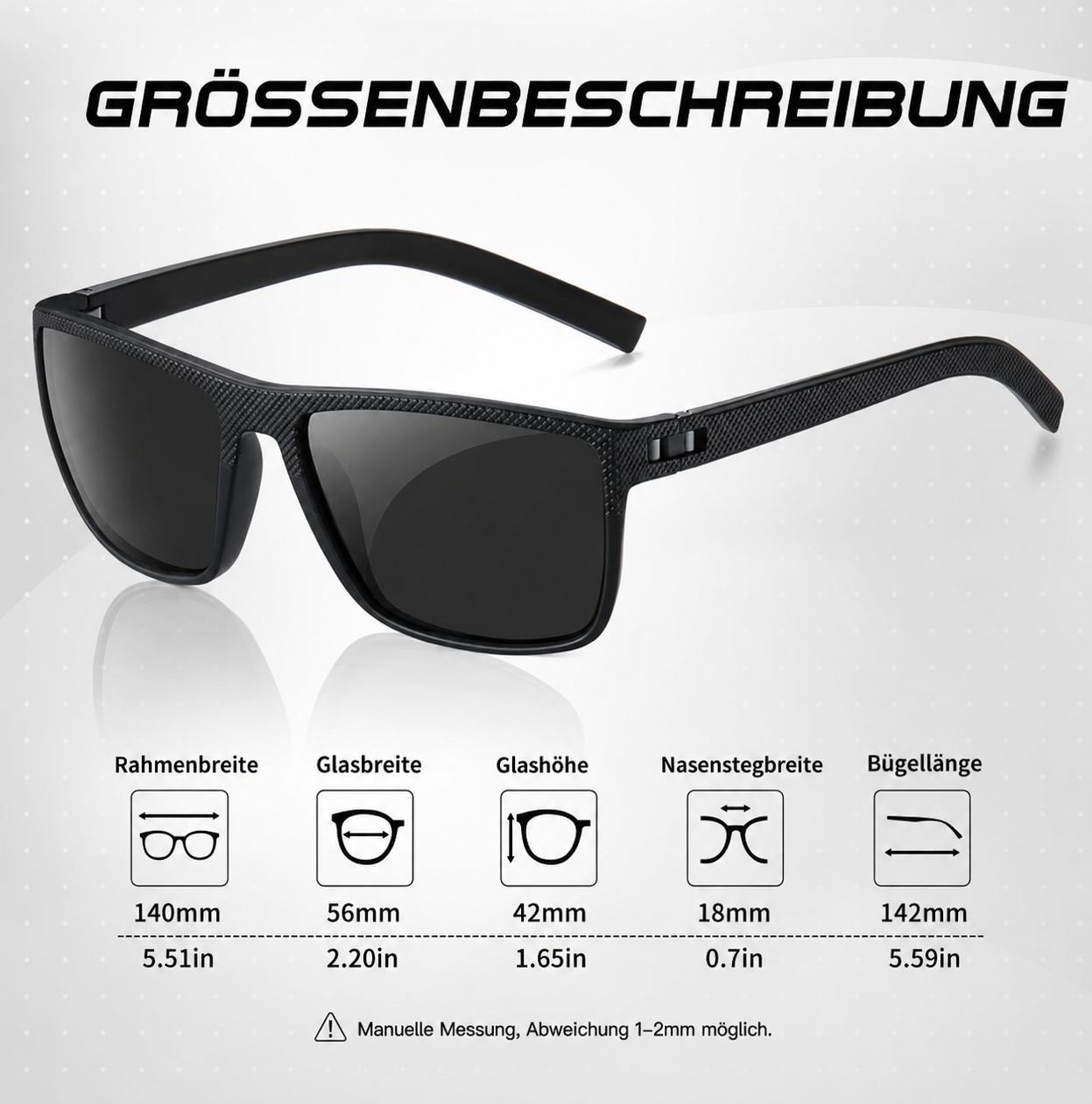 Polarisierte Sonnenbrillen 3er-Set UV400 | Karnz