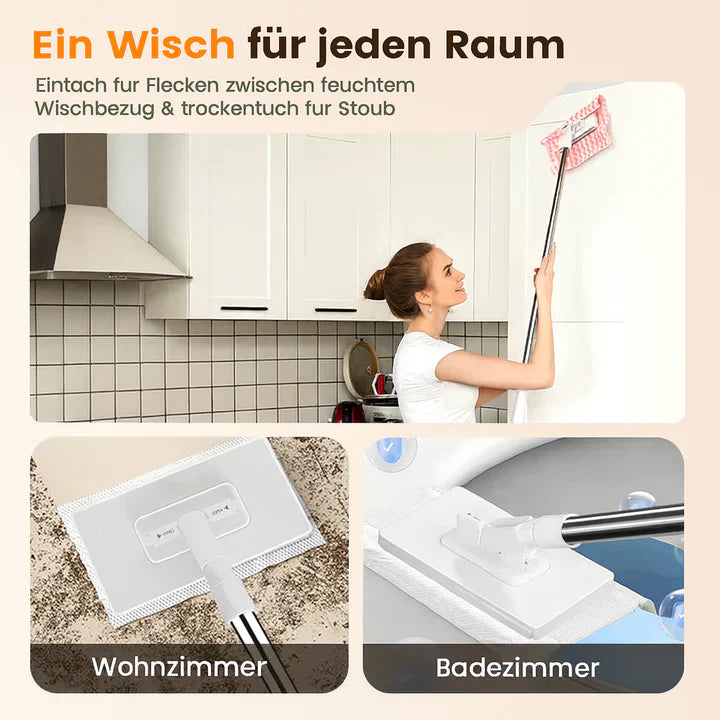 ReachClean Tuchhalter-Mopp ausziehbar hygienisch | Karnz