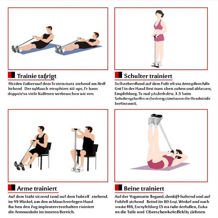 Sit-up Trainingsgerät für Fitnessübungen | Karnz