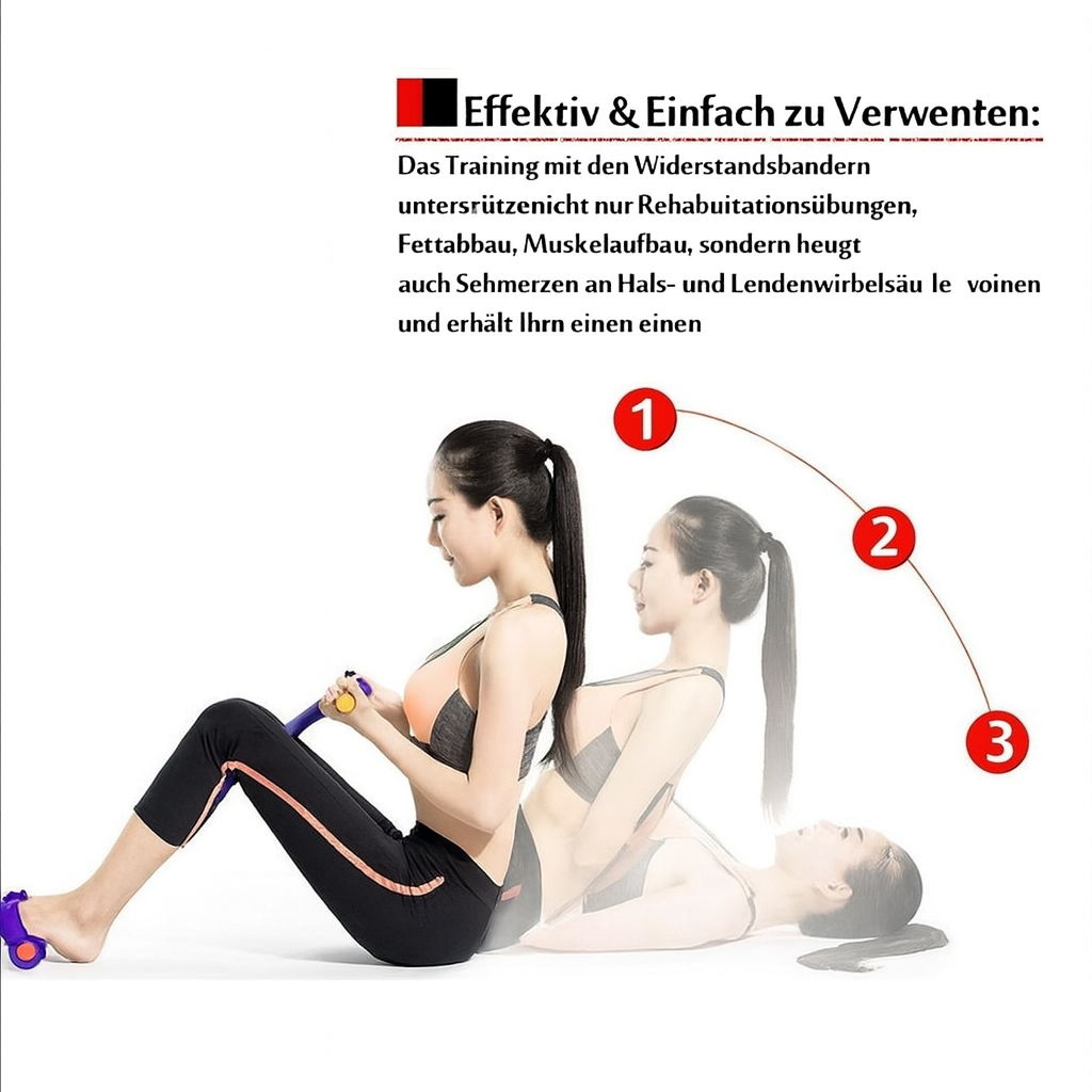 Sit-up Trainingsgerät für Fitnessübungen | Karnz