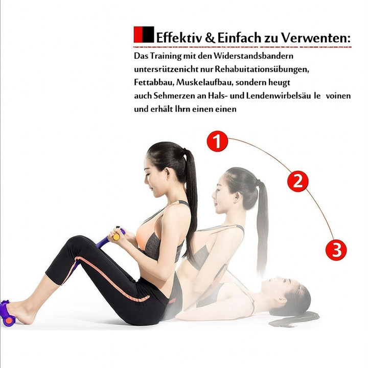 Sit-up Trainingsgerät für Fitnessübungen | Karnz