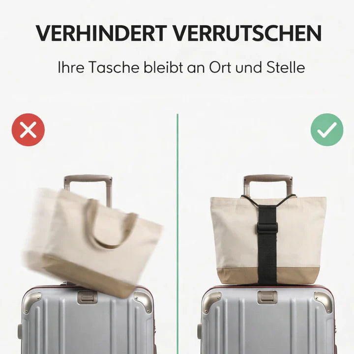 Kofferband mit Klickverschluss – Hände frei | Karnz