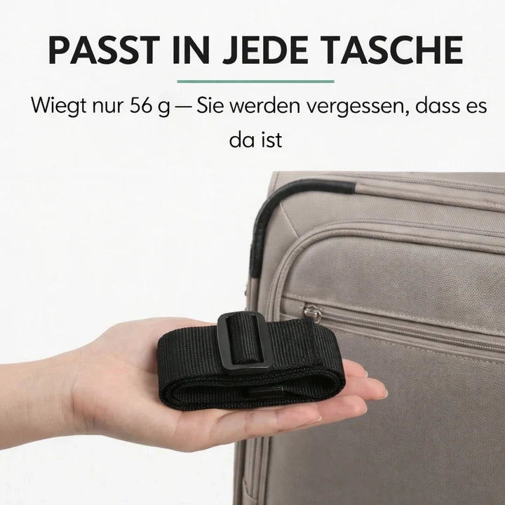 Kofferband mit Klickverschluss – Hände frei | Karnz