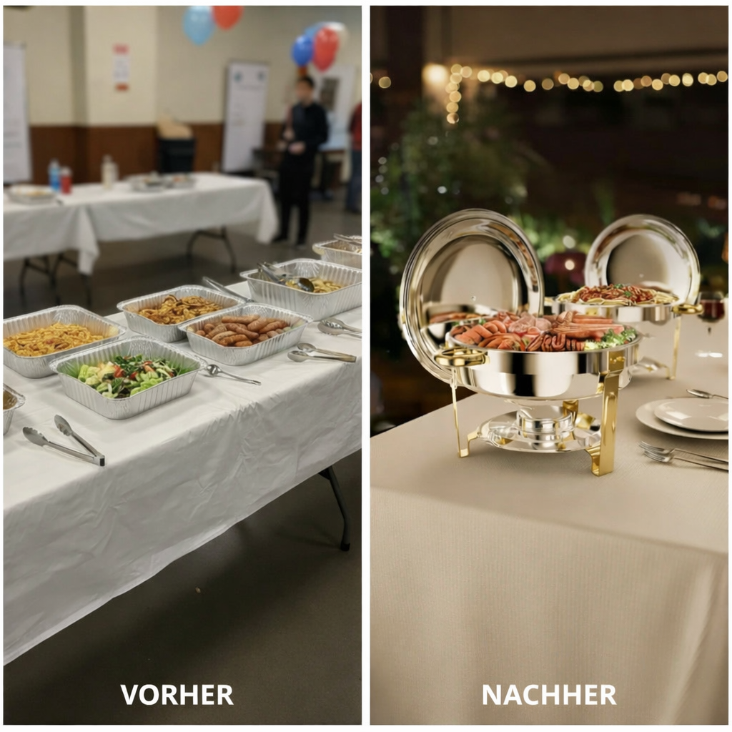 FlammaServ — Verwandelt jedes Buffet in ein warmes Fest, das Ihre Gäste lieben werden | Karnz
