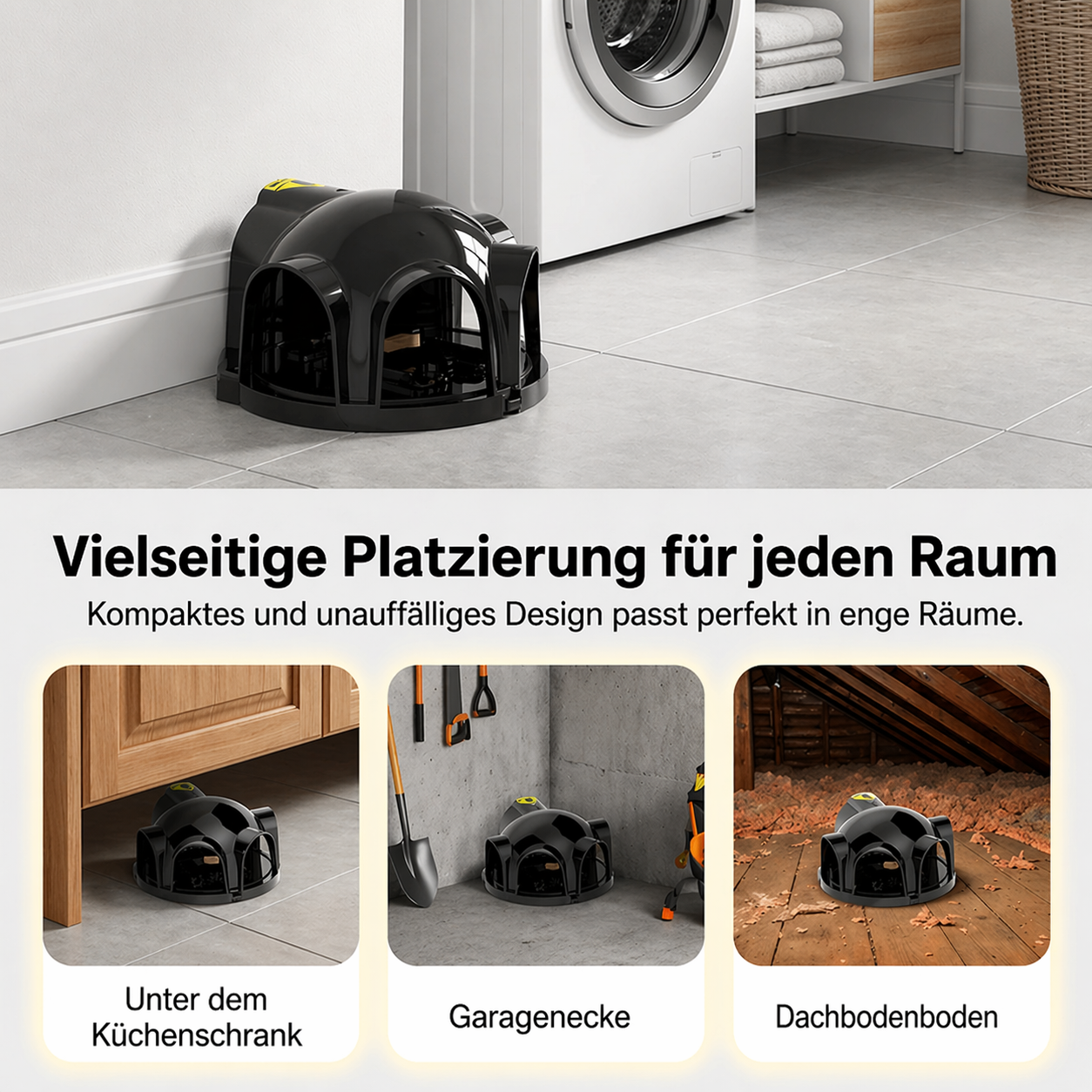 Wiederverwendbare Mausfalle mit 4 Türen | Karnz