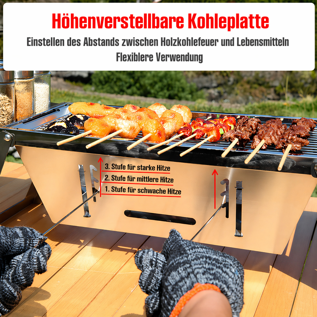 Grill pliable compact für unterwegs | Karnz
