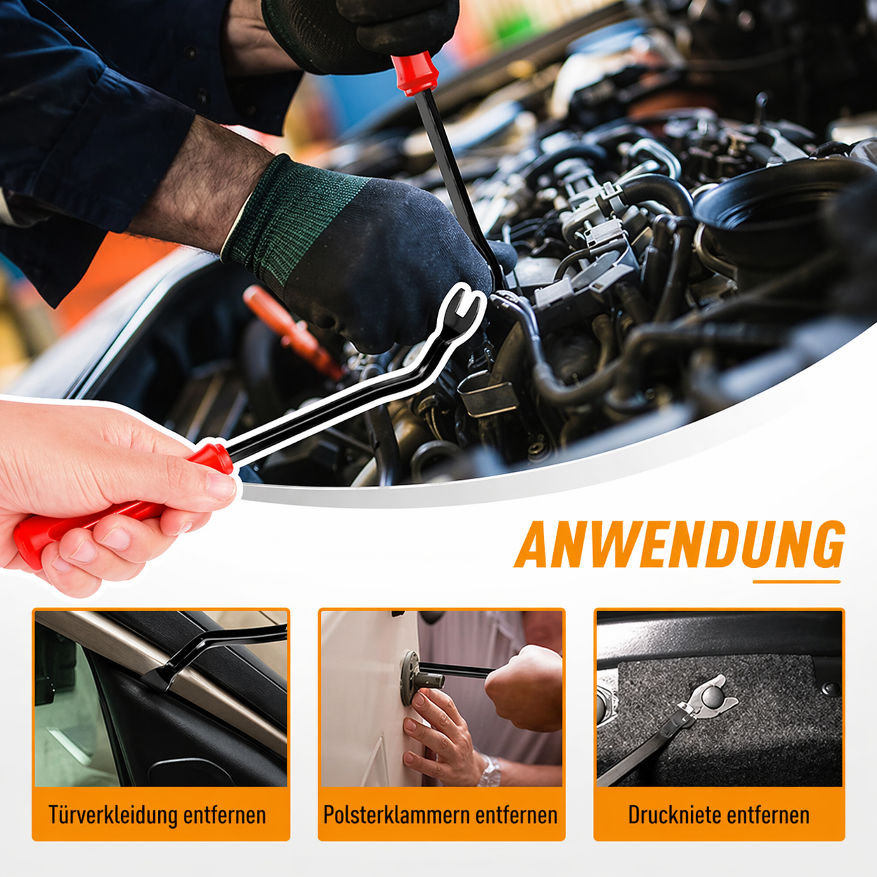 Auto-Befestigungsclips-Set 680 Teile | Karnz