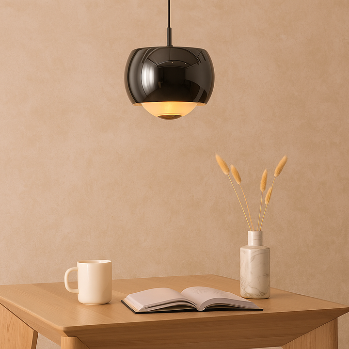 Minimalistische Pendelleuchte mit LED-Licht und elegantem kreisförmigen Design Karnz