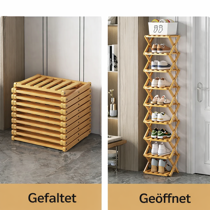 ClearStep Schuhregal — Endlich Ordnung und Freiheit statt Schuhchaos in Ihrem Zuhause! | Karnz
