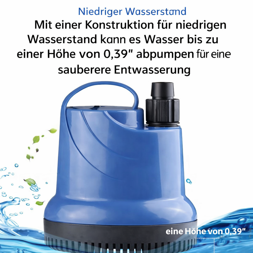 AquaPure Bodensauger-Filter — Verleihe deinem Aquarium mühelos kristallklare Frische, die deine Fische verdienen! | Karnz