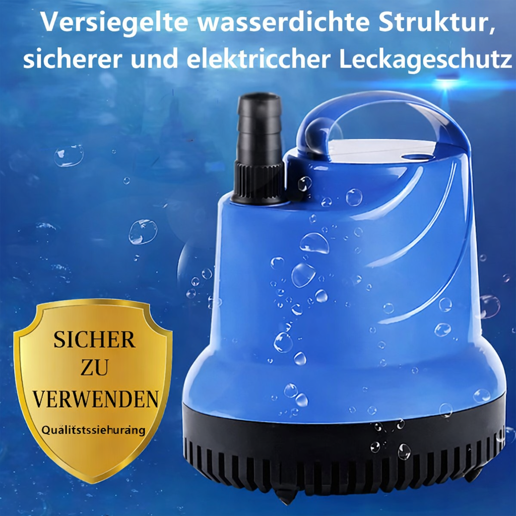 AquaPure Bodensauger-Filter — Verleihe deinem Aquarium mühelos kristallklare Frische, die deine Fische verdienen! | Karnz