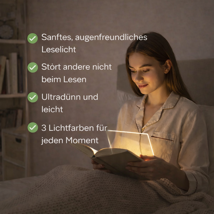 LumaLeaf — Entspannt lesen ohne Augenstress, überall und jederzeit | Karnz