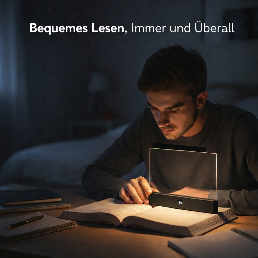 LumaLeaf — Entspannt lesen ohne Augenstress, überall und jederzeit | Karnz