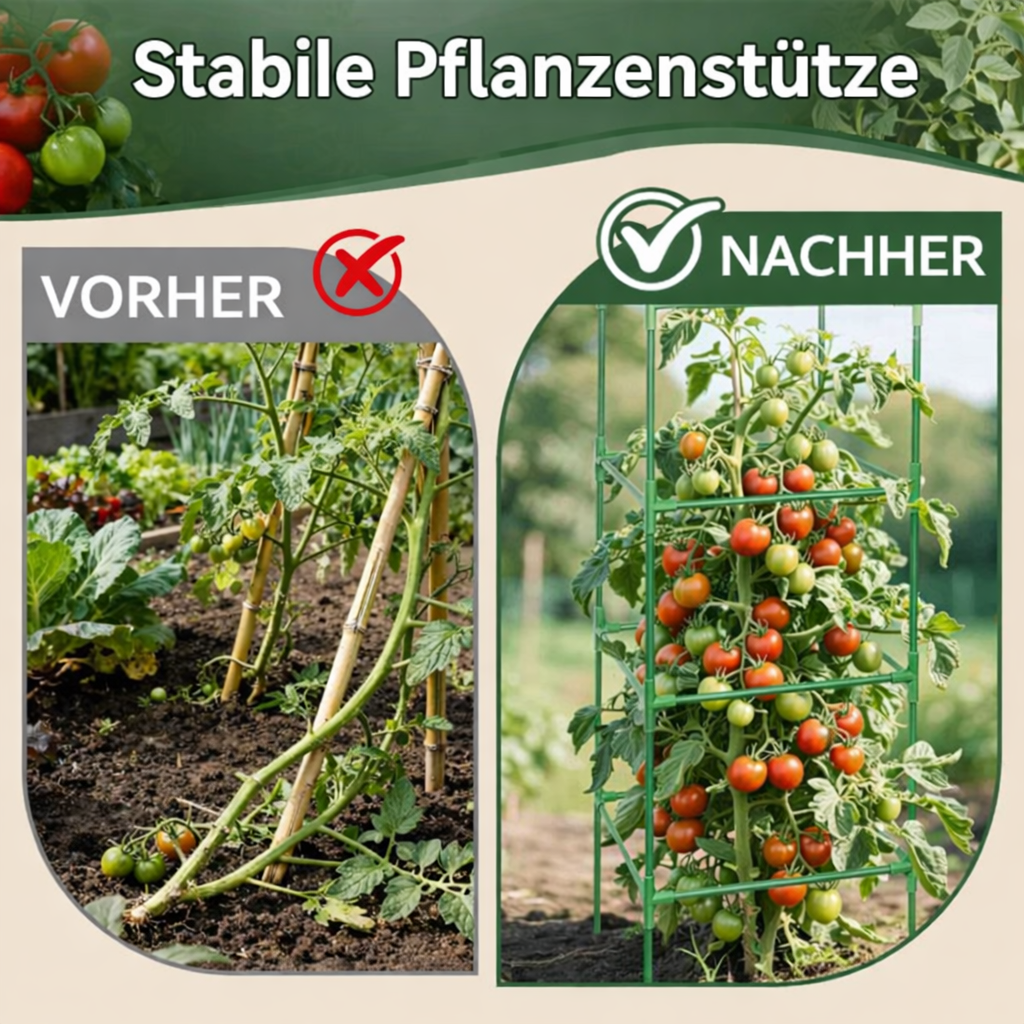 GrowGuard — Leichtes Aufrichten für starke Pflanzen, die nicht mehr umfallen wollen! | Karnz