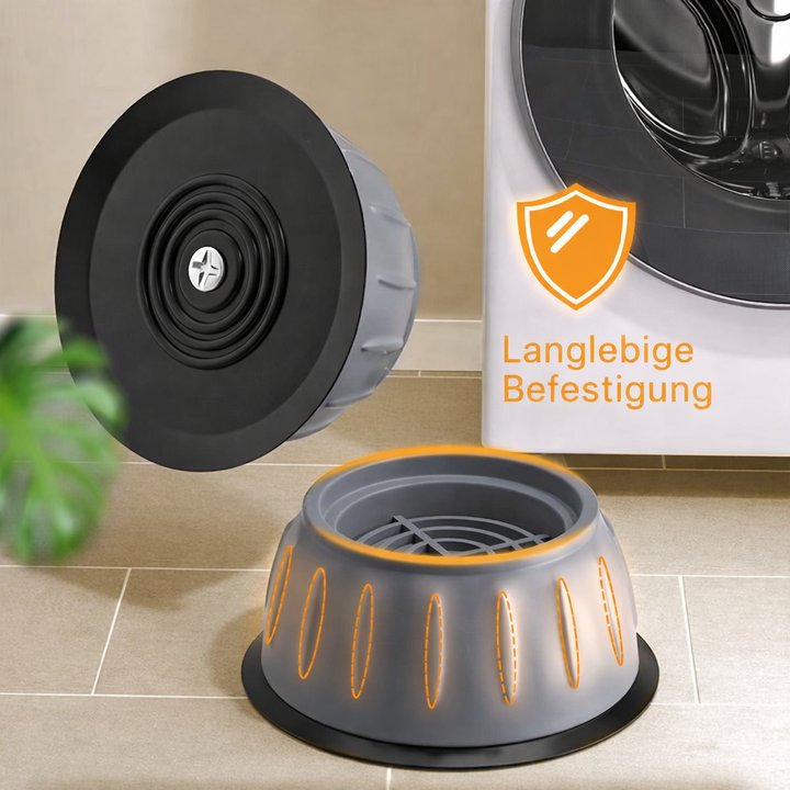 Anti-Vibrations-Waschmaschinenfüße – Weniger Lärm, Mehr Stabilität | Karnz