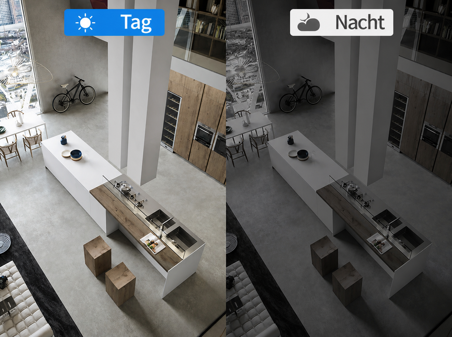 Ultrakleine WLAN-Überwachungskamera mit Nachtsicht | Karnz