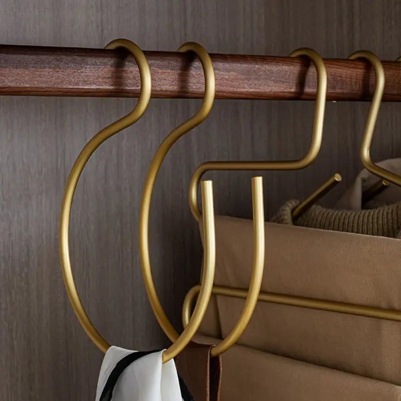 HangStruct – S-förmige Metallkleiderbügel (Set von 5) zur Platzersparnis | Karnz