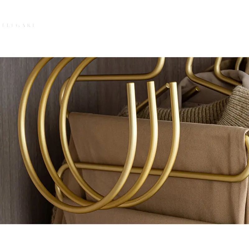 HangStruct – S-förmige Metallkleiderbügel (Set von 5) zur Platzersparnis | Karnz