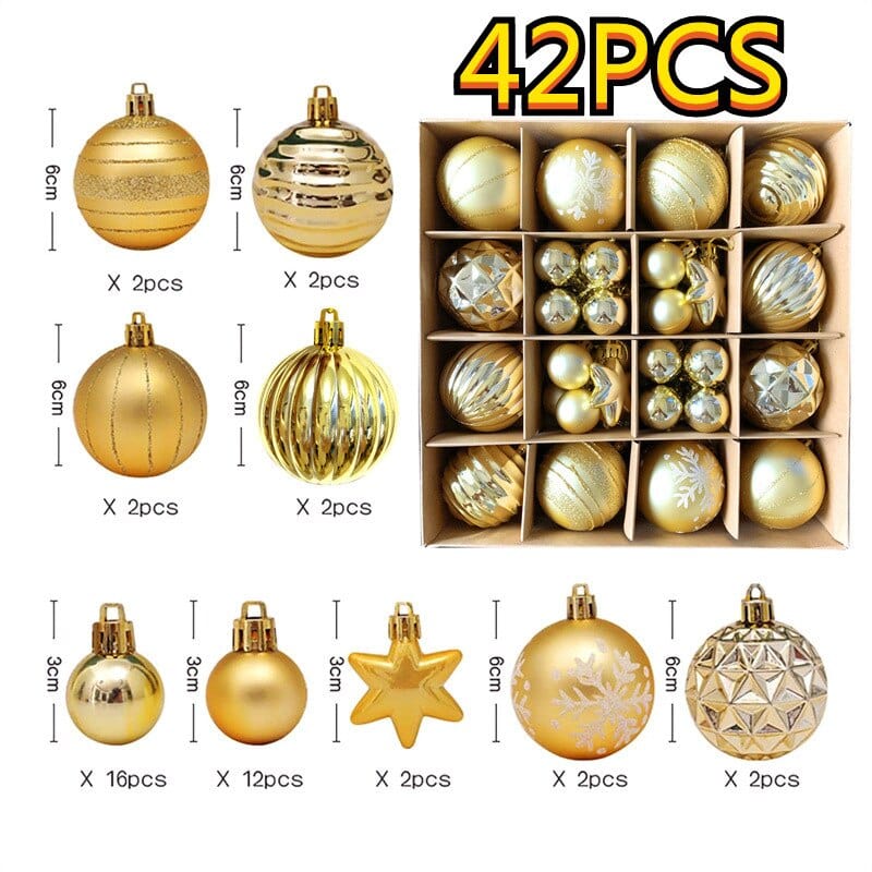Weihnachtsbaumkugeln Set | Karnz