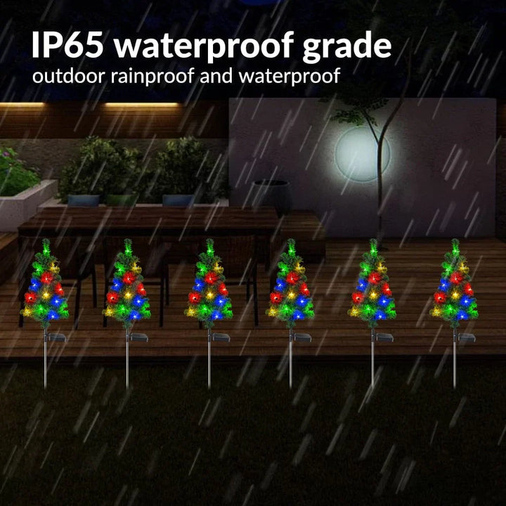 Weihnachtsbaum Solar Gartenlicht Karnz