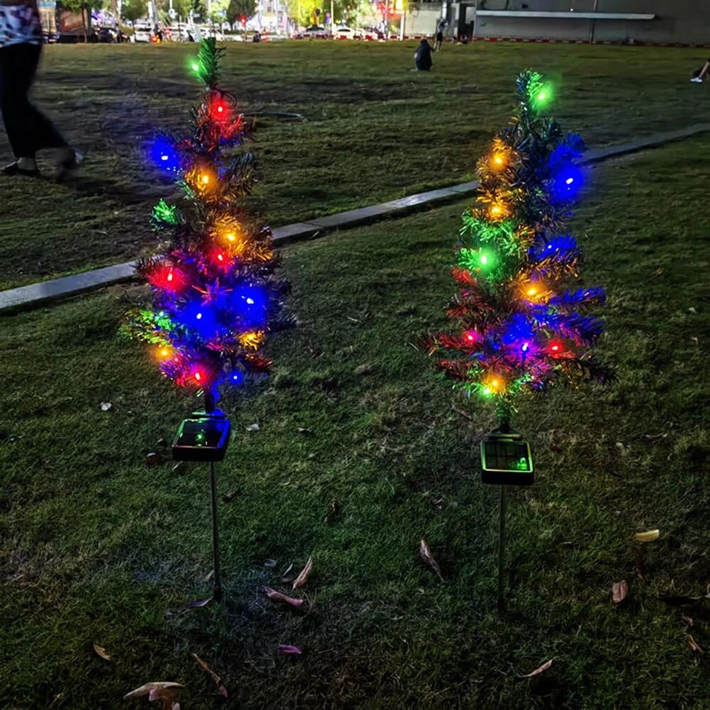 Weihnachtsbaum Solar Gartenlicht Karnz