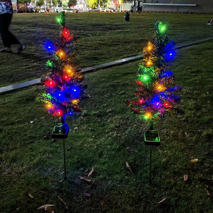 Weihnachtsbaum Solar Gartenlicht Karnz