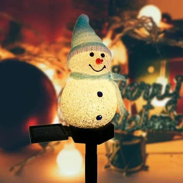 Solarbetriebene Schneemannlampe - SolarSnow | Karnz