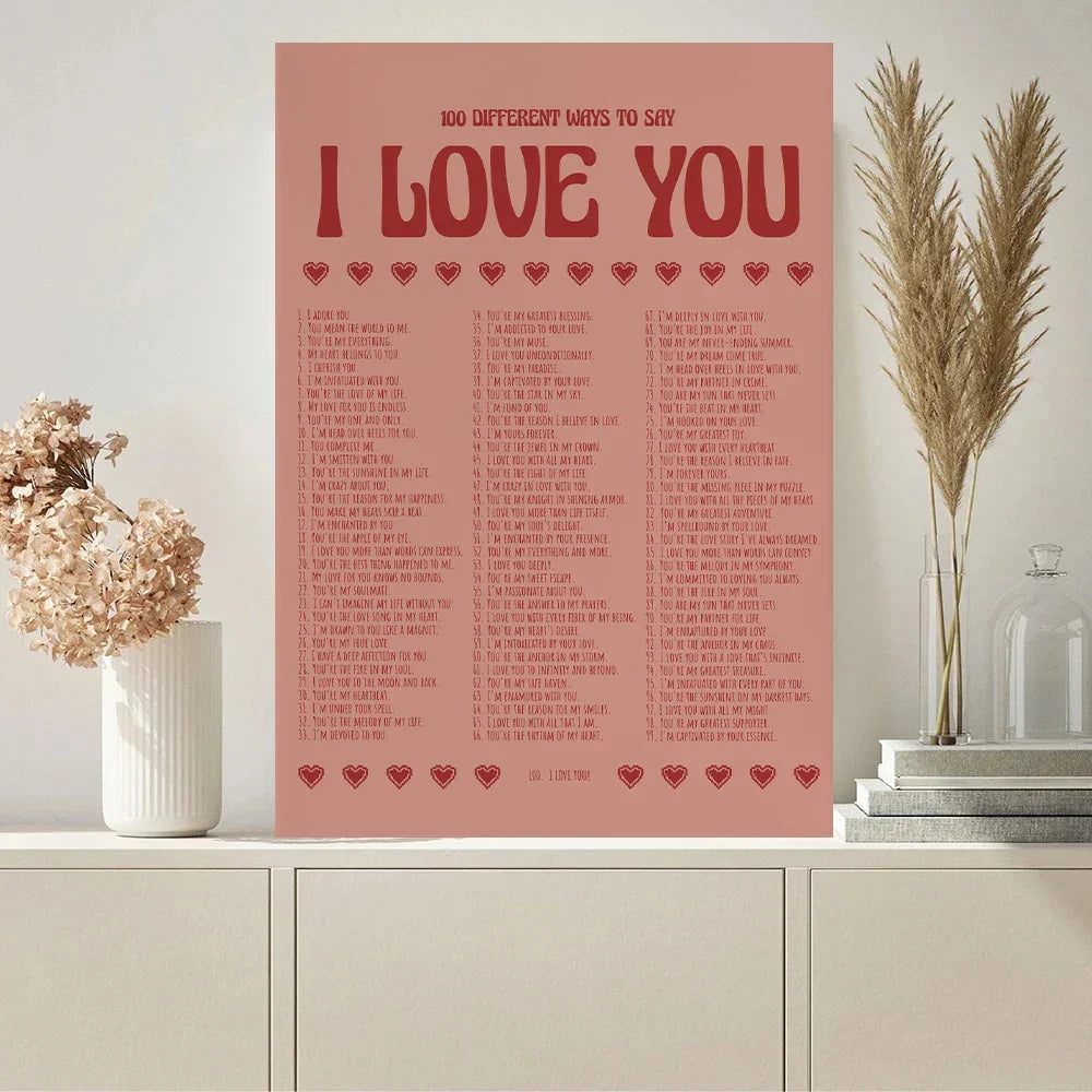Ciao Poster Wandkunst Fine Art Leinwanddrucke Einfache Phrasen Bilder Für Wohnzimmer Schlafzimmer Kunst Wesentliche Inspirierende Zitate Für Modernes Leben