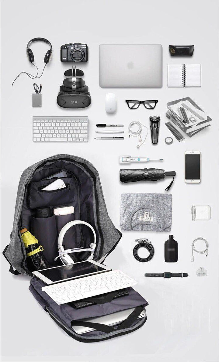 City Travel Anti-Diebstahl Deluxe Rucksack | Karnz