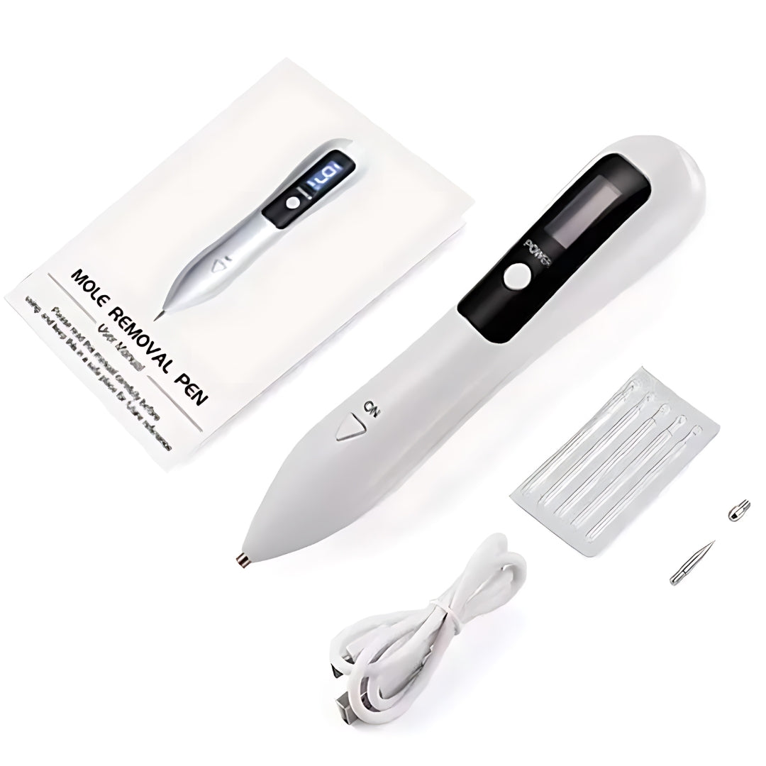 ClearSkinPro Laser Plasma Pen - Nicht-invasiv | zur Entfernung von Sommersprossen, Hautflecken, Punkten, Muttermalen und Tätowierungen zu Hause Karnz