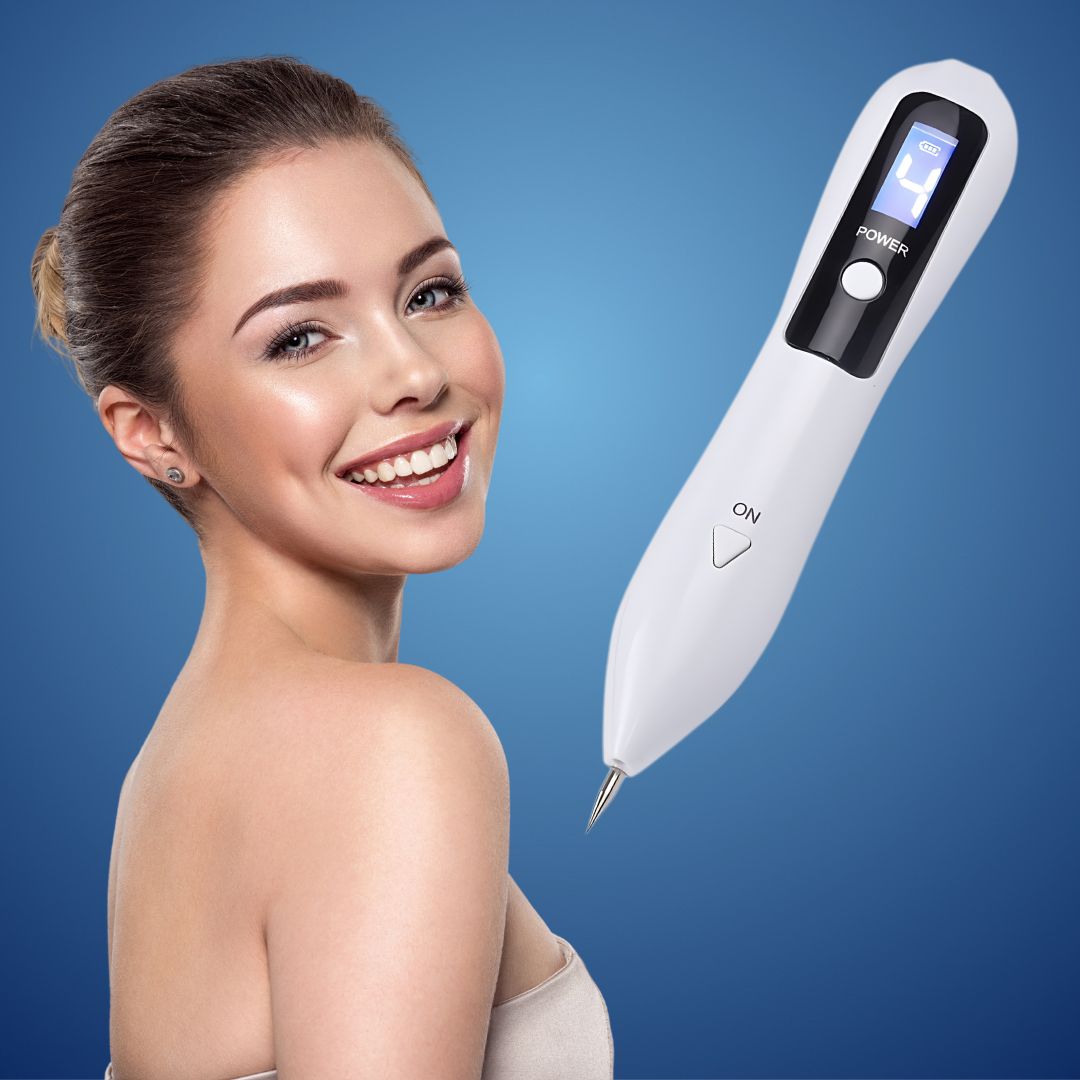 ClearSkinPro Laser Plasma Pen - Nicht-invasiv | zur Entfernung von Sommersprossen, Hautflecken, Punkten, Muttermalen und Tätowierungen zu Hause Karnz