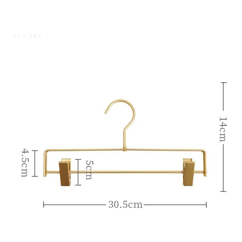 Clip Ease - Elegante Matte Hosenbügel (1+4 Stück) | Karnz