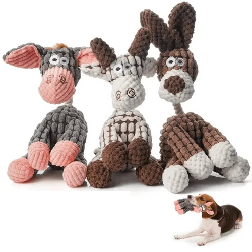 Sandsberg | Robustes Hundespielzeug aus Plüsch | Bissfestes und langlebiges Design | Mehrere Modelle