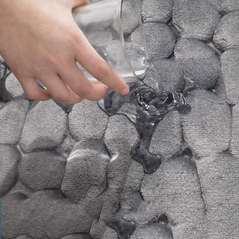 Absorbierende 3D Badematte | Karnz