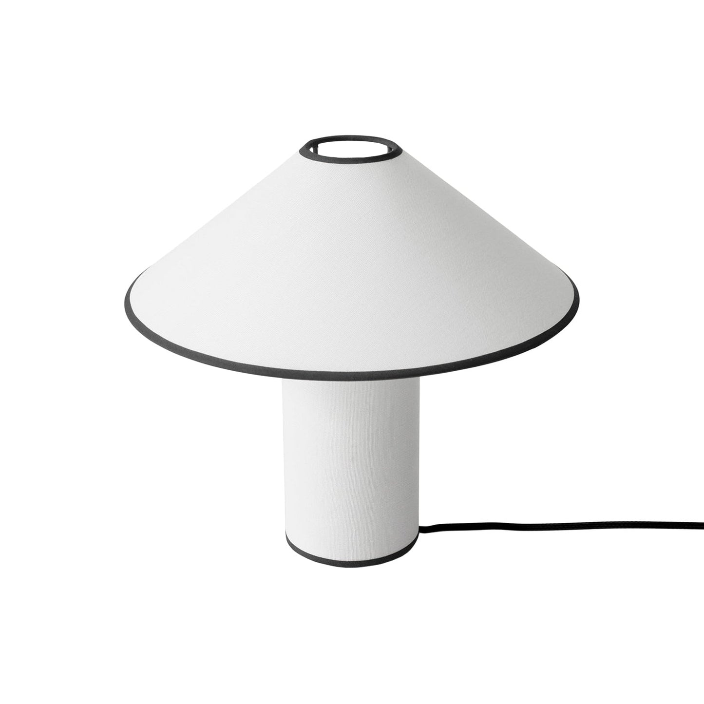 Tischlampe mit Stoffschirm – Lunara | Karnz