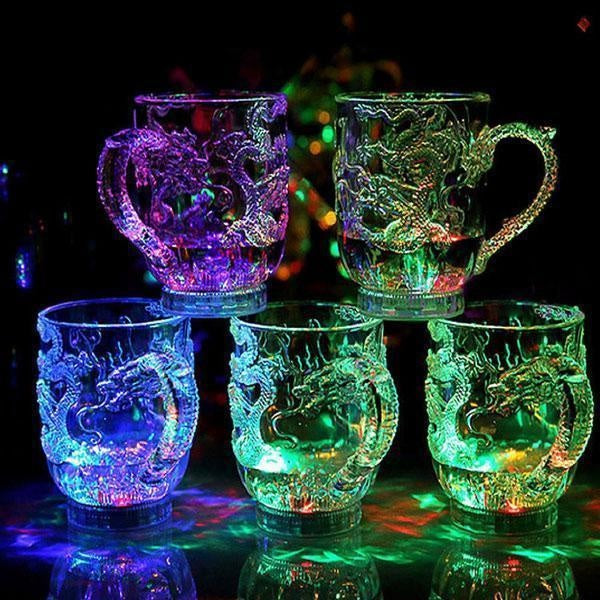 Farbwechsel LED Drache Becher | Karnz