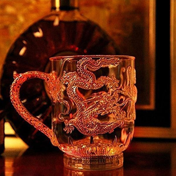 Farbwechsel LED Drache Becher | Karnz