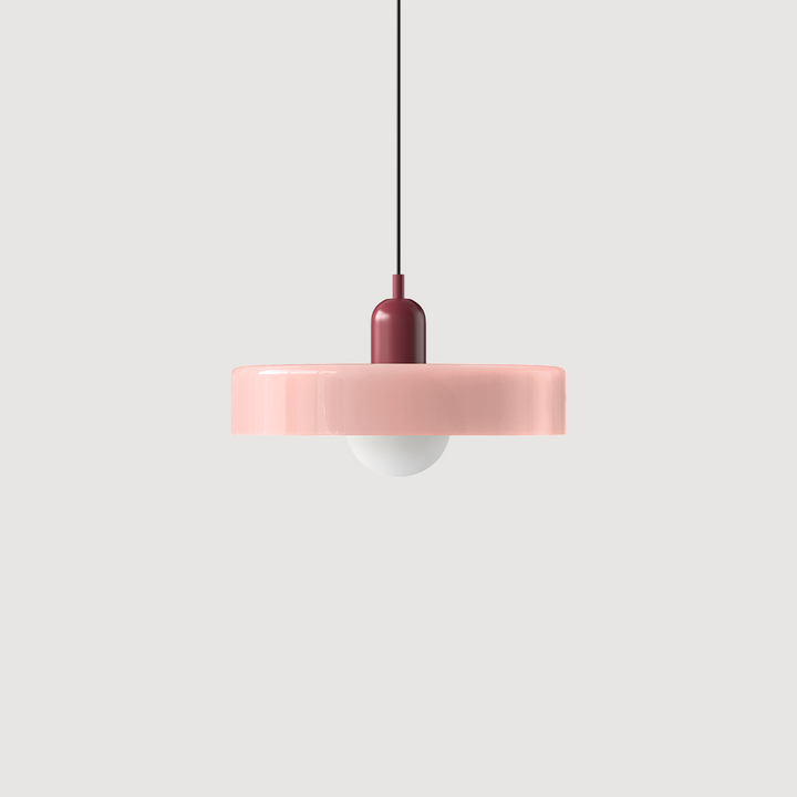 Bauhaus Bunte Glas Pendelleuchte - Moderne Designlampe für Wohnzimmer und Esszimmer | Karnz